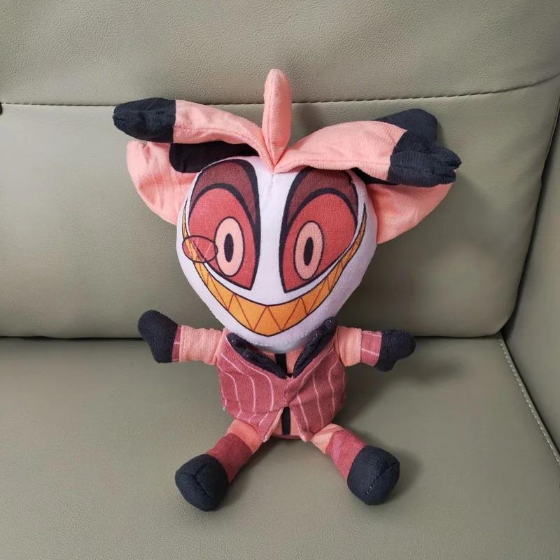 New Alastor Plush Adam Hazbined Cos Hotels Soft Stuffed Costume Cute Plushie Figure Hells For Children Kids Christmas Gift