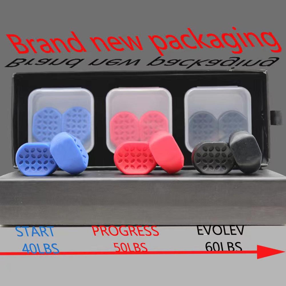 Модернизированный тренажер для челюсти 40/50 фунтов, тонизирующий шею, тренажер для подбородка и подтяжки линии челюсти для мужчин и женщин, подтяжка мышц лица и подбородка, похудение