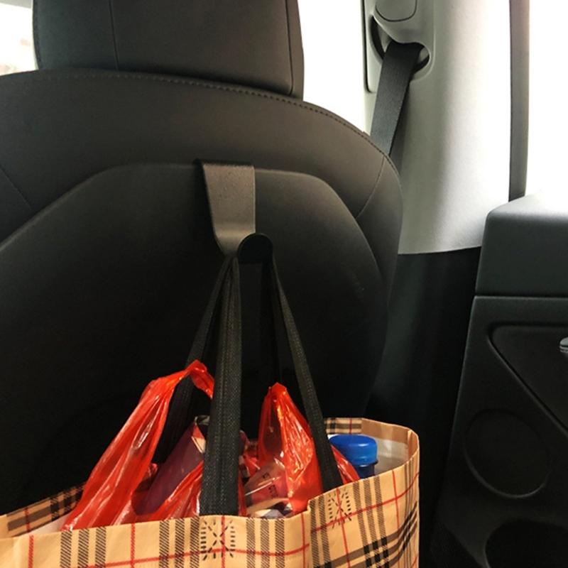 Крючок на подголовник автомобильного сиденья, Крючки-вешалки для автомобильных сидений, Органайзеры для хранения, Аксессуары для интерьера для Model 3/Y/X/S, Крючок для одежды