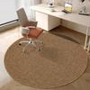 Ковер для учебы Нескользящий Водонепроницаемый Звукоизоляционный Коврик для пола Круглый Имитация текстуры Основа из ТПР Ковер Большого размера Коврики для украшения дома
