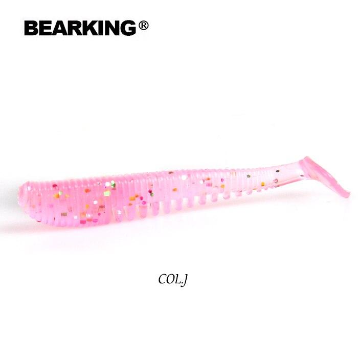 BEARKING 110mm 8g 4pcs/bag Fishing Lures Soft Lure Artificial Bait Predator Tackle Jerkbaits For Pike And Bass