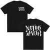 Rapper NATOS WAOR Tour 2025 Graphic T Shirt Unisex Unisex Vintage High Quality Hip Hop Tshirts Cotton Oversized Tshirt Streetwear