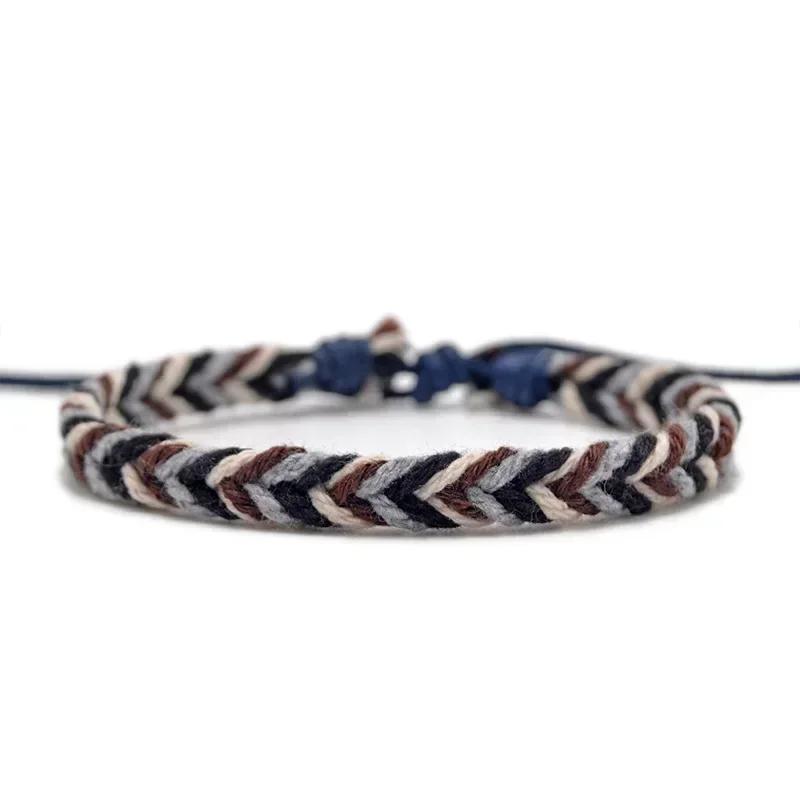 Various colors Lucky Charm Tibetan Bracelets & Bangles For Women Men Handmade Knots Green Rope Amulet Gift Bracelet