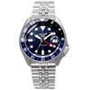 SEIKO Watch 5 SPORTS SKX Sports Style GMT Model Automatic Mechanical Made In Japan SSK003 Blue Overseas Model Men's