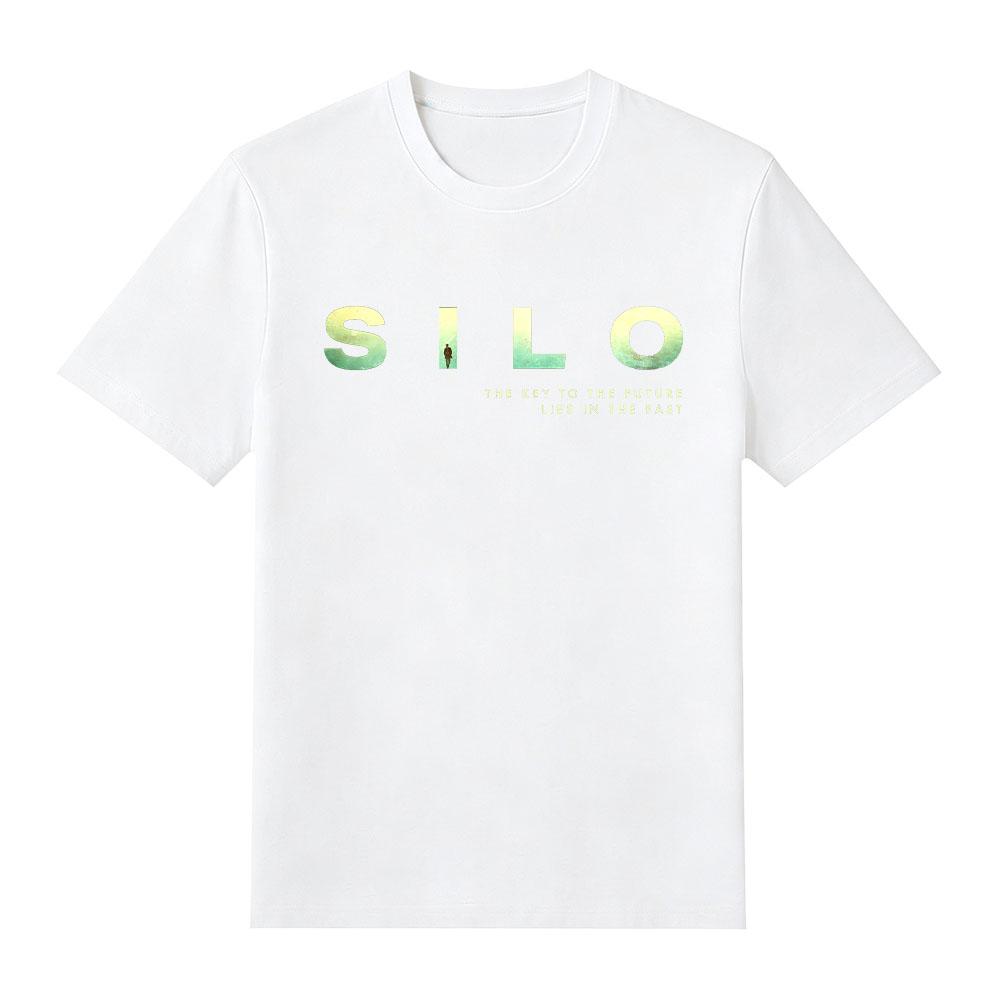 ТВ-футболка Silo Сезон 3, Футболка с отличительным принтом по фильму Silo, Летняя мода, Хлопок, Круглый вырез, Уличный стиль, Короткий рукав, Унисекс