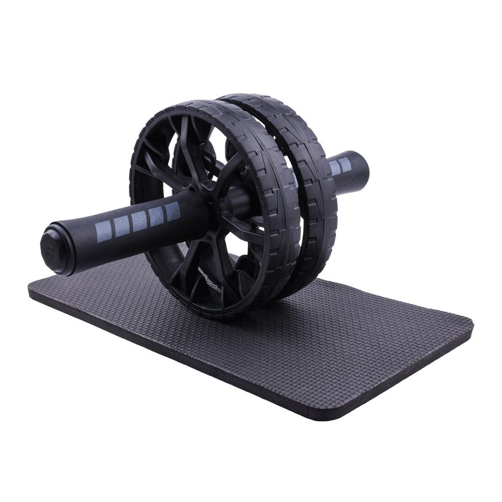 Abdominal Wheel Roller Antislip Portable AB Wheel Roller with Knee Pad for Home Gym Fitness Equipmen