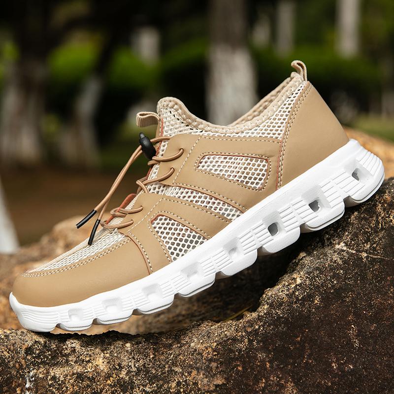 Hiking Shoes Men Wading Shoes Men Anti-slip Low-top Outdoor Sports Shoes Men Comfortable Soft Breathable Casual Men Shoes