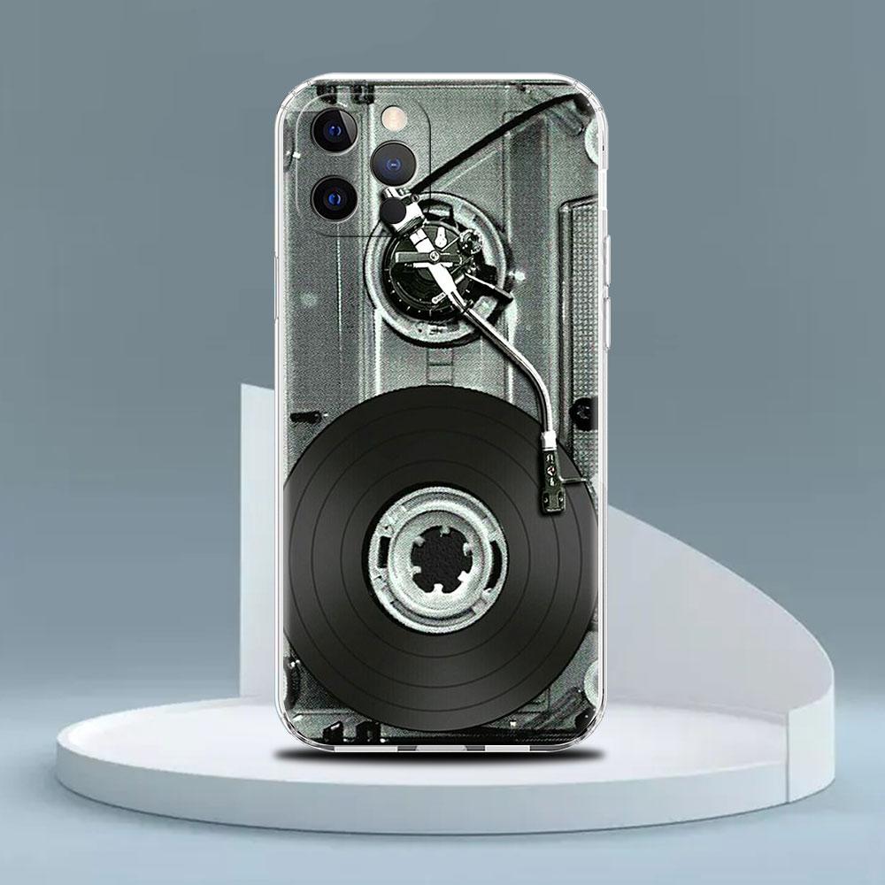 Vintage Camera Cassette Clear Case For Apple iPhone 13 11 14 12 Pro 7 8 Plus XR X XS Max 6 6S 13Pro Silicone Phone Cover
