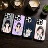 S-Савако К-Куронума Чехол для телефона Для iPhone 17,16,15,14,13,12,11 Plus,Pro Max,XS,Цветной серебристый чехол для телефона