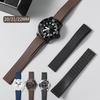 Каучуковые ремешки для часов FKM с быстросъемной пружинной застежкой 20 мм 21 мм 22 мм Ремешки для часов Отрезаются по размеру
