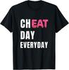 Funny Cheat Day Donut Graphic Gym Humor Fitness T-Shirt