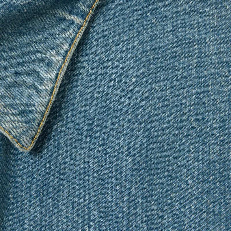GUCCI Shirts Men's Blue Pointed Collar Moderate Denim 815657-XDC6P-4206