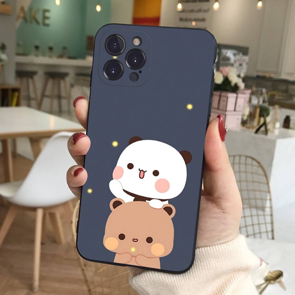 BUBU DUDU Мультяшный Чехол для Телефона Для Iphone 17 16 15 16e 14 13 12 11 Pro Max Plus Чехол Защитная Крышка Coque