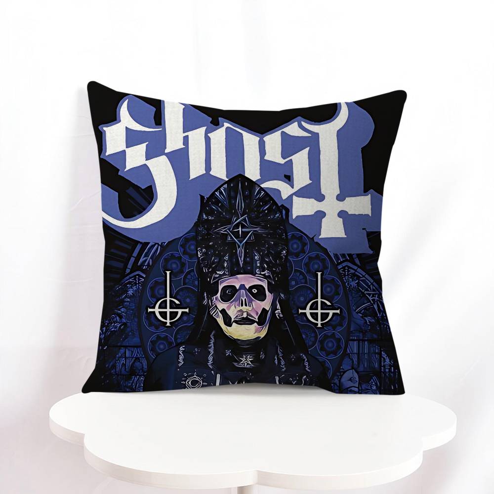 G-Ghost Band Мультяшная Подушка Подарок Украшение для Дома Офиса Спальни Дивана Автомобиля Чехол Наволочка 45x45