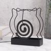 Iron Mosquito Coil Holder Incense Holders Coil Incense Burner Frame Modern Repellent Incense Rack For Household Bedroom Patio