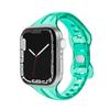 Для ремешка Apple Watch 41 мм 40 мм 38 мм 45 мм 44 Женский Девочка Прозрачный Чистый Тонкий Мягкий Силиконовый Ремешок Для iWatch Серии 7/6/SE/5/4/3