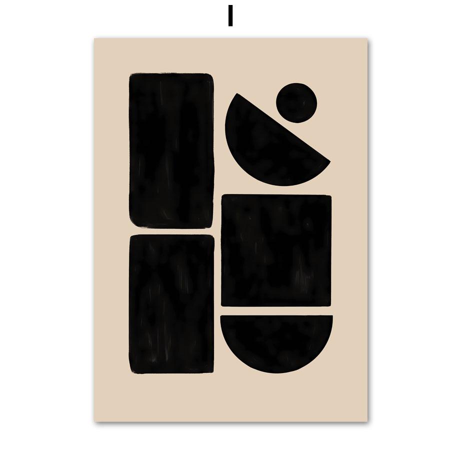 Абстрактные Бохо Радуга Ваза Растение Лист Линия Плакаты И Принты Холст Картина Скандинавские Настенные Картины Для Декора Гостиной