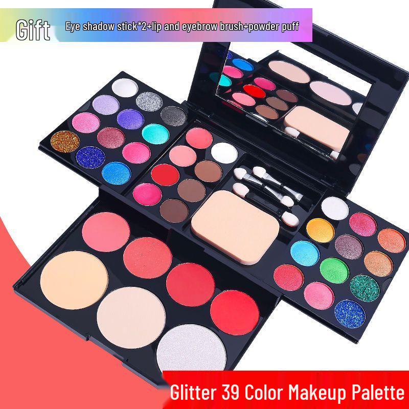 Детский день 39-цветная палетка теней для век – Полный набор для макияжа для начинающих