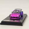 SW 1/64 for 993 Gradient Chrome Purple Diecast Models Car Toy Limited 499 Collection Auto Gift Toy Vehicle Models