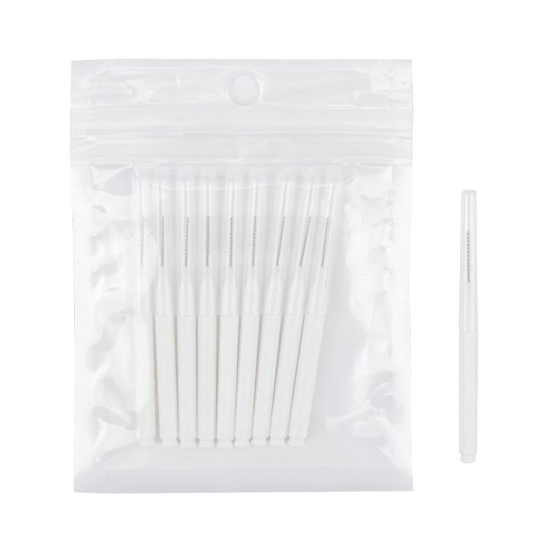 10 шт. Очиститель межзубных промежутков Зубная нить Щетки Брекеты Светильник Зубочистки Зубочистки Щеточки для ресниц Инструмент для красоты Щетка