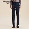 Мужские узкие шерстяные брюки в полоску Saint Angelo