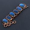Labradorite Jewelry, Copper Electroformed Gemstone Bracelet, Handmade Jewelry, For Memorial Day