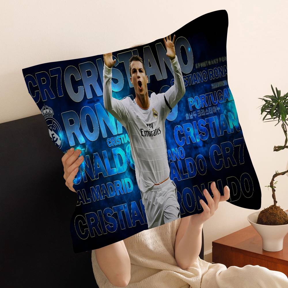 Football Star Number Personalized Pillow Cover Kids Bedroom Wild Party Decor Pillowcase kid Birthday shower Gift