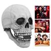 Маска Черепа Хэллоуин Стиль Черепа Дышащая Прочная Латексная Подвижная Челюсть Маска Скелета для Вечеринки Костюма Бала