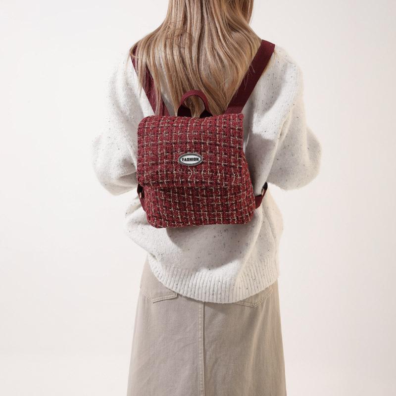 Модный простой рюкзак большой емкости, новый модный женский небольшой рюкзак для поездок на работу, повседневная школьная сумка для студентов