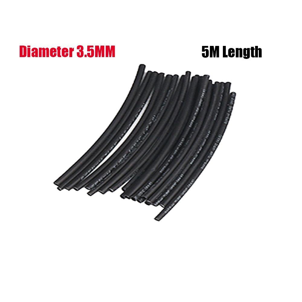 Combination Black Color Tubing Wire Heat Shrink Tube Electrical Cable Tubes Wrap Sleeve Assorted