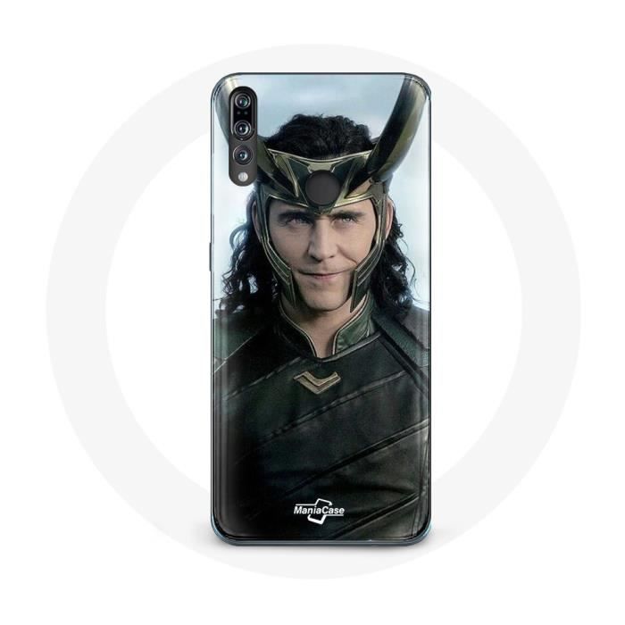 Coque maniacase pour Huawei P30 Lite Loki Thor Ragnarok avec Casque Saison 1