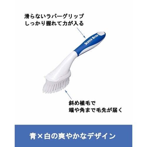 3M Bathroom Cleaning Replacement Sponge for Handy S 2 Pieces Scotch Brite Bath Shine B-558