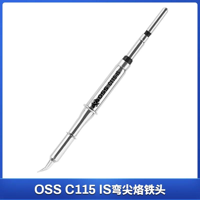 Электрический паяльник OSS T115 с контролем температуры, паяльная станция для печатных плат, инструмент для пайки, сварки, ремонта материнских плат телефонов