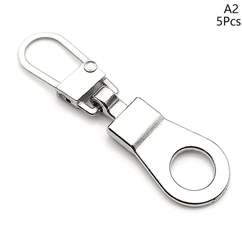 5 шт., металлический съемник на молнии, сменный язычок, ползунки на молнии, съемная головка на молнии, рюкзаки, кошельки, ремонт, швейные аксессуары