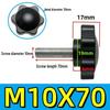 Регулируемый Болт-Винт со Звездообразной Головкой и Пластиковой Головкой в Форме Цветка Сливы