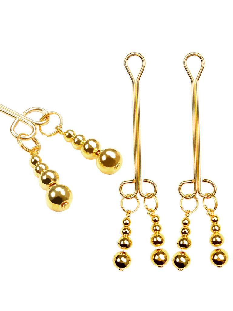Bdsm Bondage G-Spot Massage Breast Nipple Clamps Labia Clit Clip