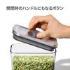 OXO Storage Container OXO Plastic Airtight Stainless Steel Pop Container Mini Square Mini 0.2L