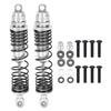 2Pcs 110mm RC Metal Rear Shock Absorber Damper for TRAXXAS SLASH 1 10 RC Car PartsSilver