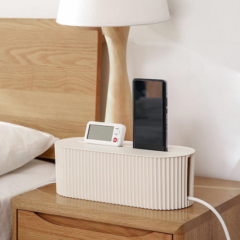 Многофункциональный бытовой ящик для хранения, ящик для хранения зарядных кабелей, безопасная розетка для хранения, кабель, ящик для хранения зарядных устройств для мобильных телефонов