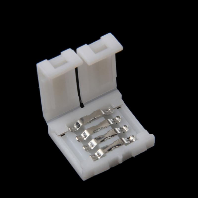 Ленточный свет RGB светодиодная лента разъем 10 мм соединение для SMD 5050 удлинительный провод RGB светодиодная лента бесплатная сварка 10 шт./лот 4Pin изящные ювелирные изделия