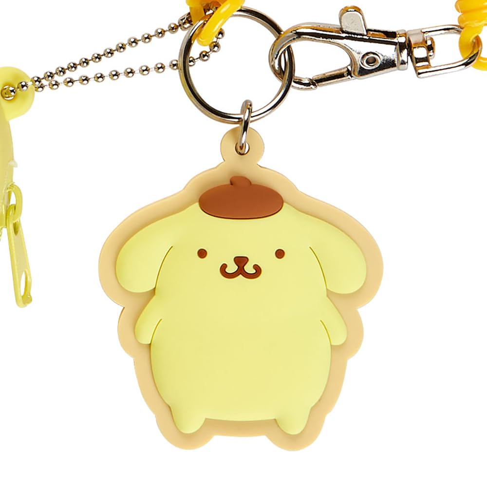 Sanrio Силиконовый Мини-чехол Брелок Pompompurin x x 3 Предмет с персонажем 240052 (6.5 6.5 см)
