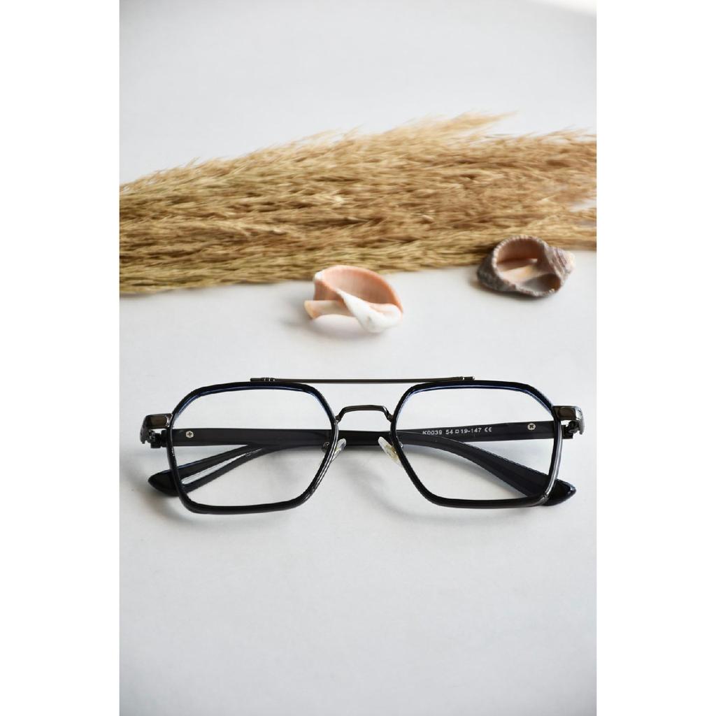 Henry Unisex Blue Light Protection Blue Block Square Rectangular New Season Transparent Glasses