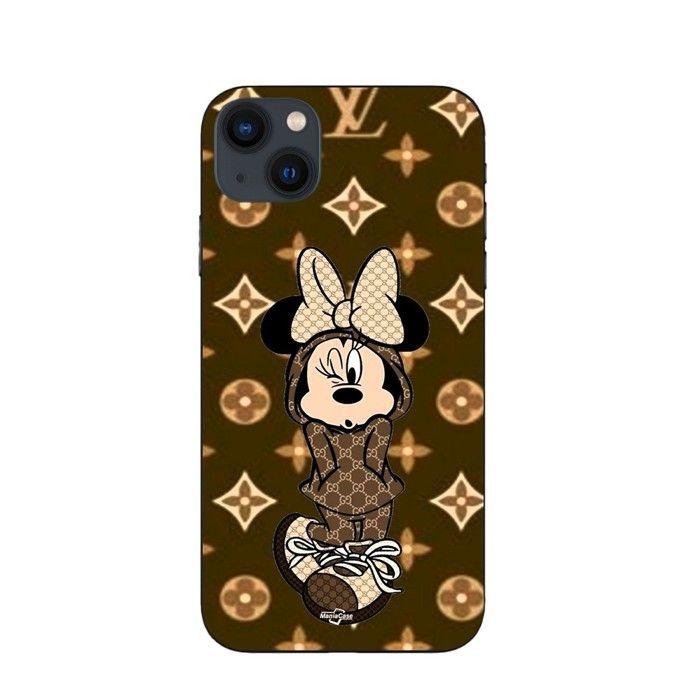 Coque de téléphone - Maniacase - Iphone 13 - Minnie Disney - Silicone - Souple