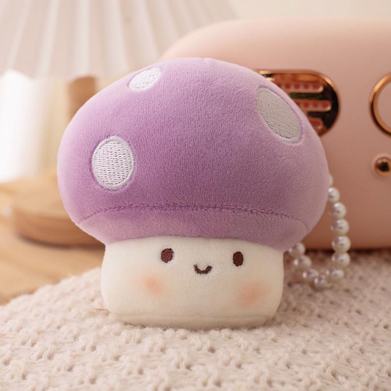 Mushroom Plush Toy: Cute Decorative Pendant for Kids
