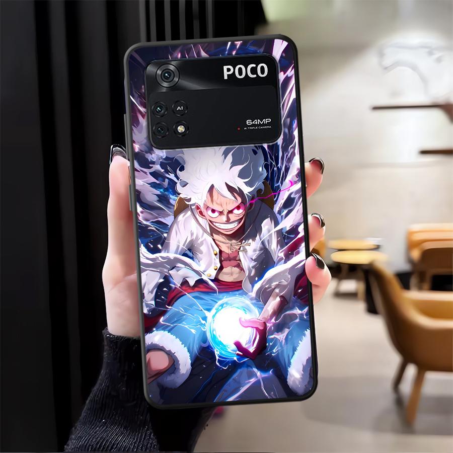 Чехол для Xiaomi Poco F3 F4 F5 X3 X4 X5 C65 M3 M4 Pro M5 C50 C51 Funda Чехол для телефона Luffy One Piece