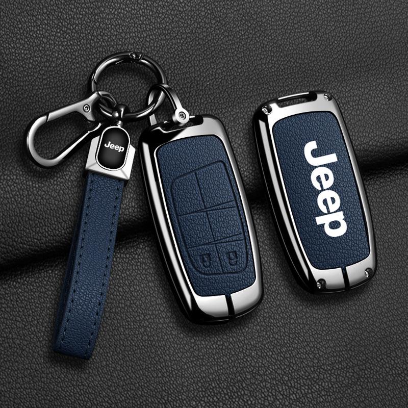 Jeep Compass, Renegade, Cherokee, Grand Commander Car Key Cover Buckle Shell
