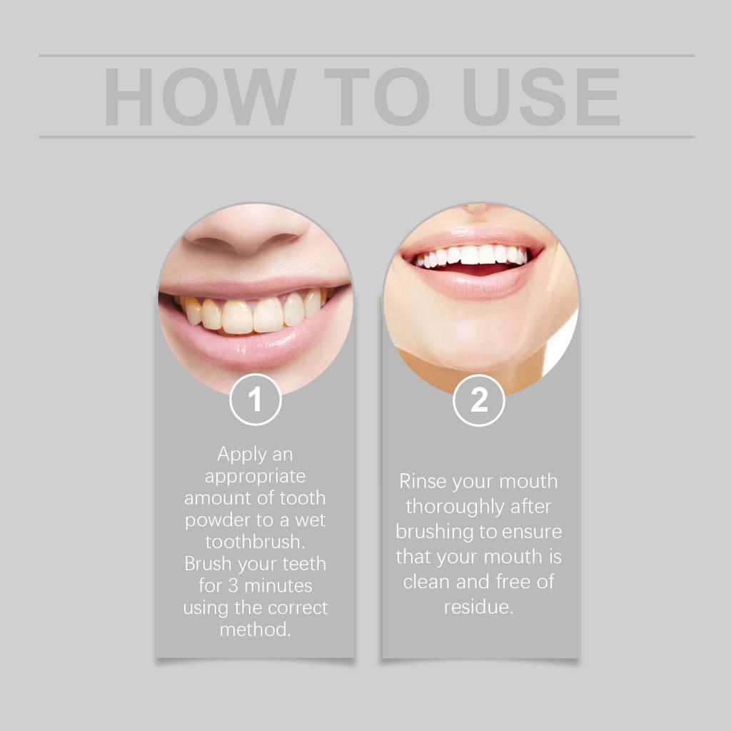 Восстановление зубов Порошок Здоровье Отбеливание зубов Свежее дыхание Уход за полостью рта