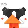 Convenient Woodworking Right Angle Clamp Red Plastic Clip-on No Assembly Durable Secure Grip Corner Clamp Carpentry Tool Set