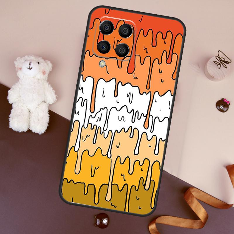 Pastel Kawaii Melting LGBTQ Design Case For Samsung Galaxy M36 M55 M35 M15 M56 M16 M54 M14 M34 M31 M11 M13 M53 M12 M32 M52 M06