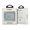 Etui do AirPods Pro Guess Silicone Charm Heart Niebieskie